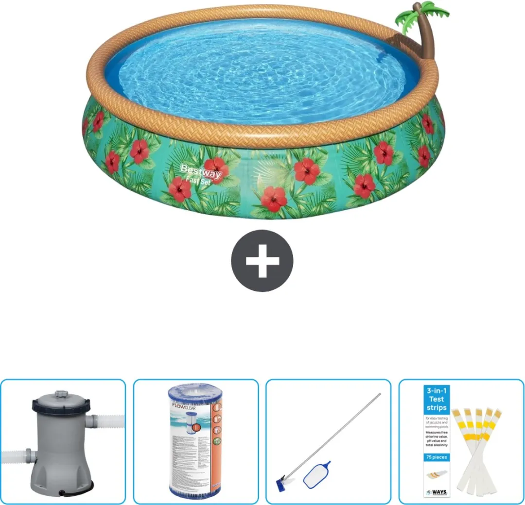 Bestway Fast Set Rond Zwembad 457x84cm