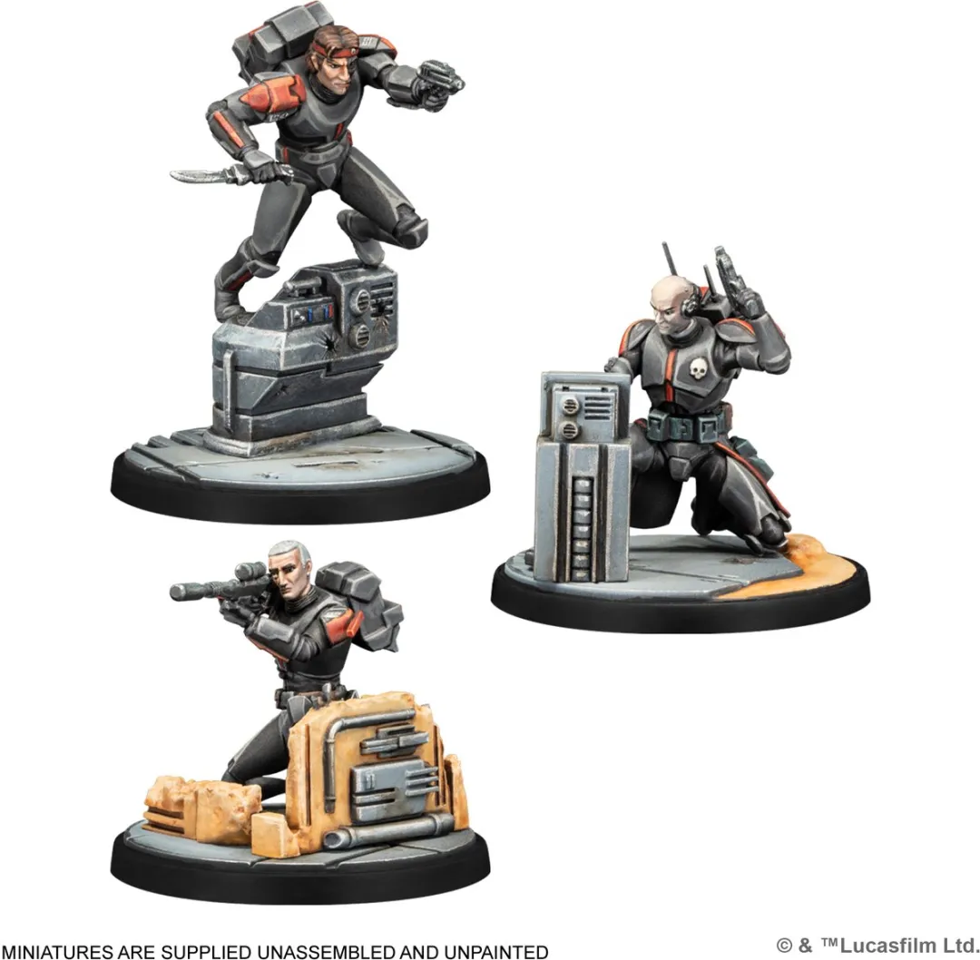 Atomic Mass Games Star Wars Shatterpoint Clone Force 99 Squad Pack SWP38