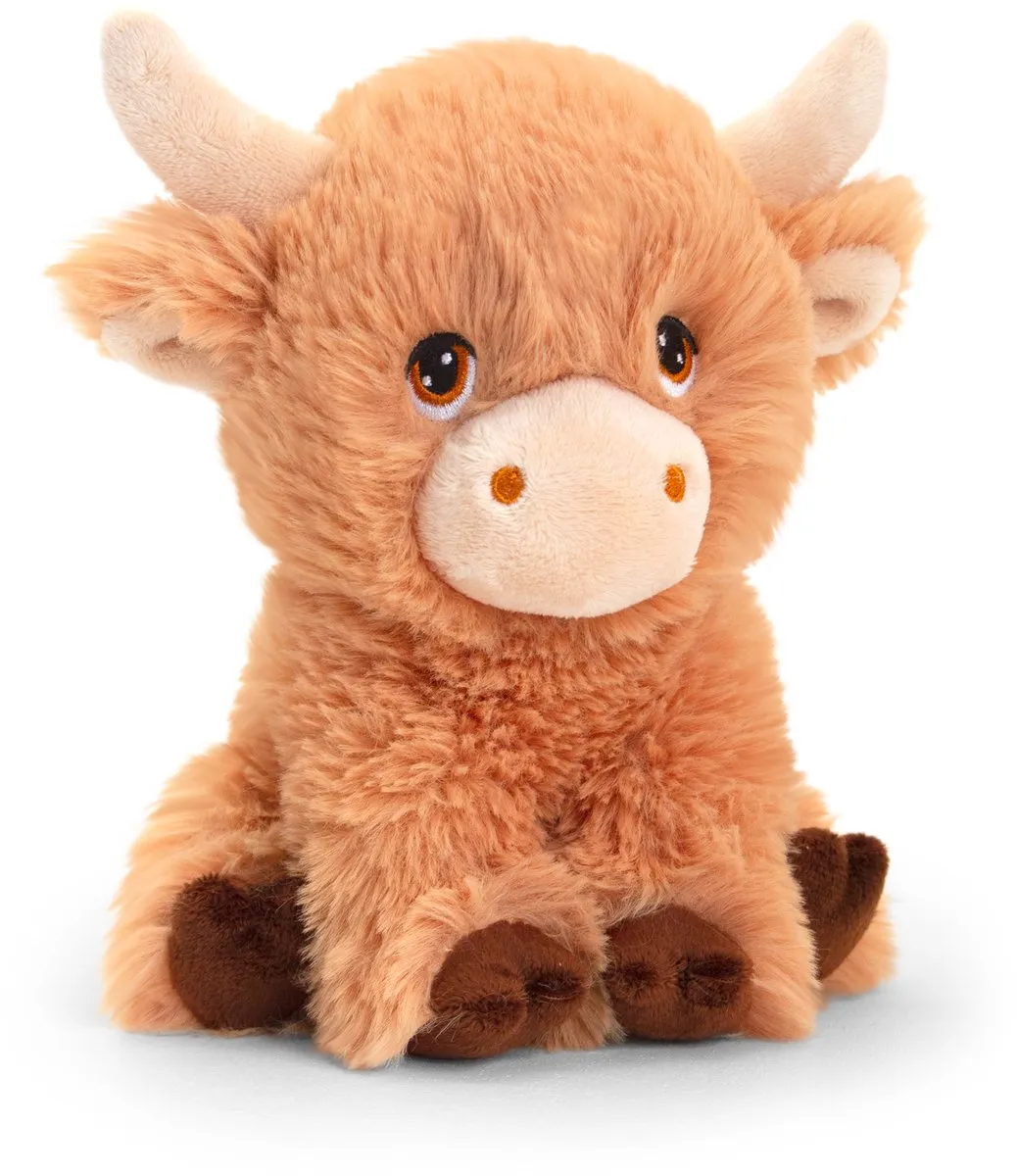Keel Toys Pluche Koe Knuffel