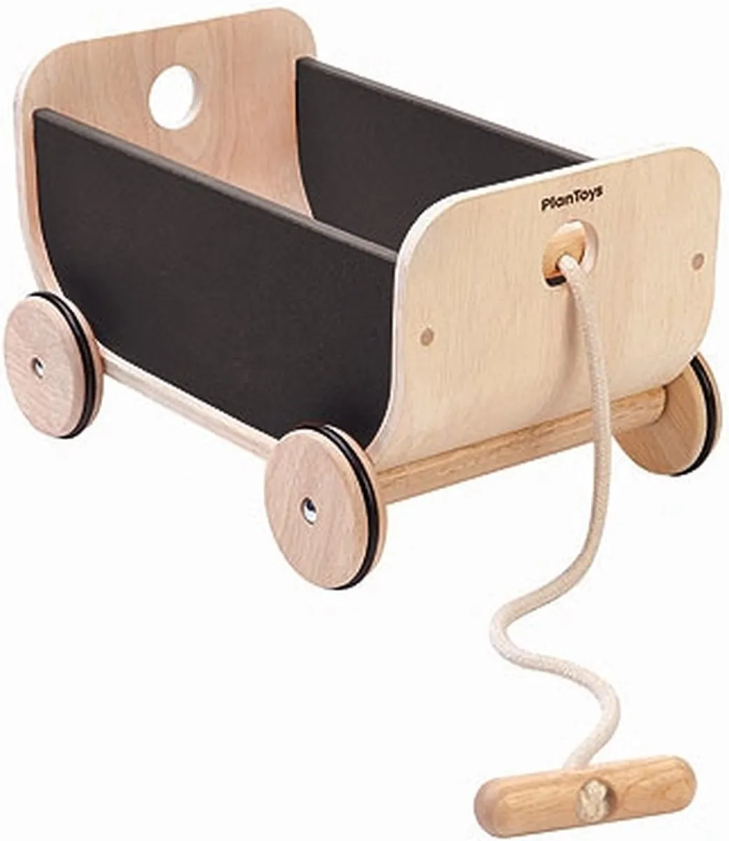 Plantoys Wagon - Zwart