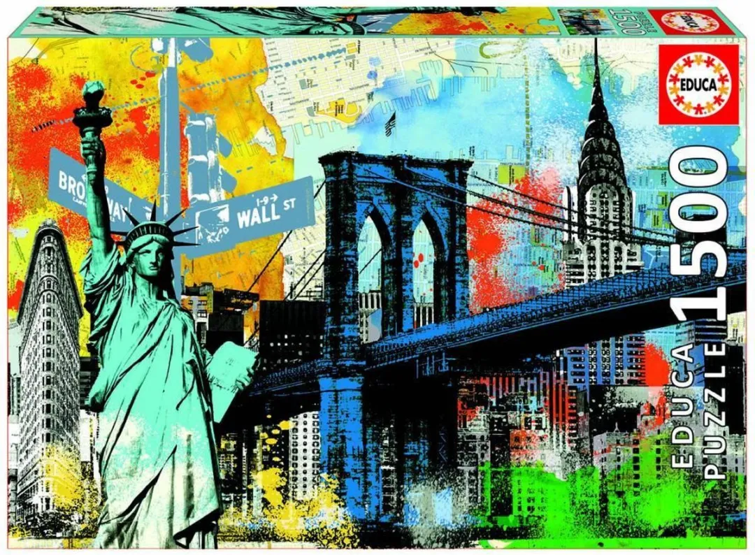 Educa Stedelijke Vrijheid New York Legpuzzel 1000 Stuks