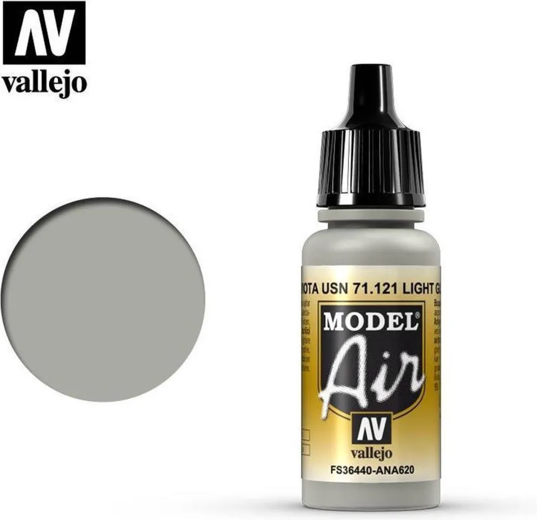 Vallejo Model Air Light Gull Grey Acrylverf 17ml