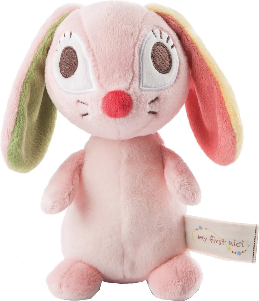 Nici Knuffelkonijn Hopsalie 17,5cm Roze