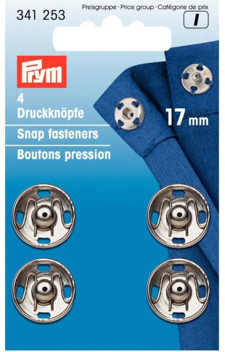 Prym Aannaaidrukknopen 17mm