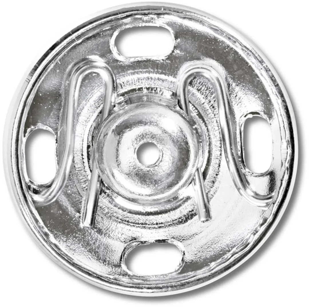 Prym Aannaaidrukknopen 17mm - Zilverkleurig - 4 Stuks