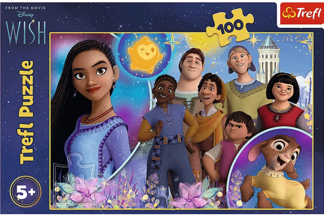 Trefl Disney Wish Puzzel 100 Stuks - Stripfiguren