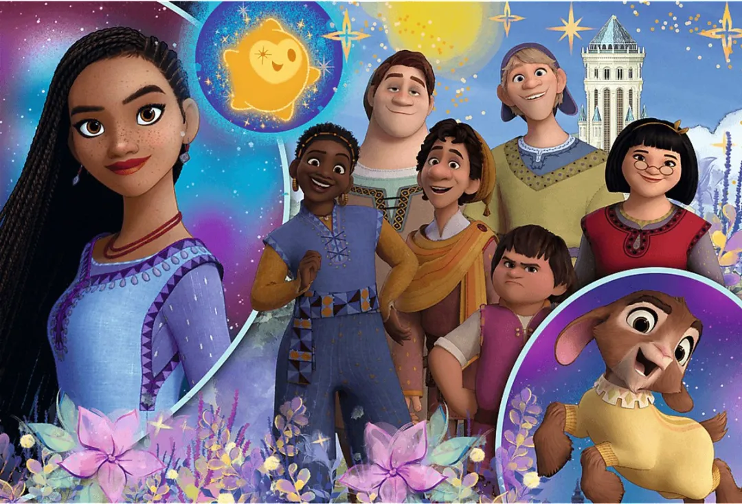 Trefl Disney Wish Puzzel 100 Stuks - Stripfiguren