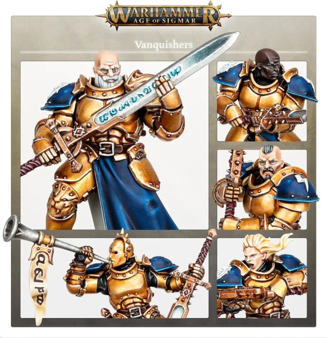 Games Workshop Stormcast Eternals Vanquishers 172 Onderdelen
