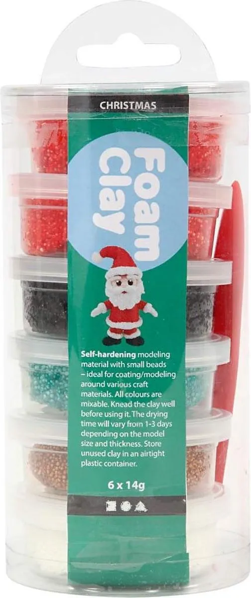 Foam Clay Assorti - 6x14 gram