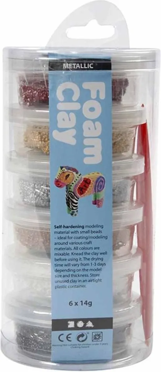Foam Clay Assorti - 6x14 gram