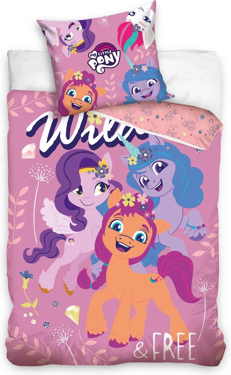 My Little Pony Young & Wild Dekbedovertrek 140x200cm + 70x90cm