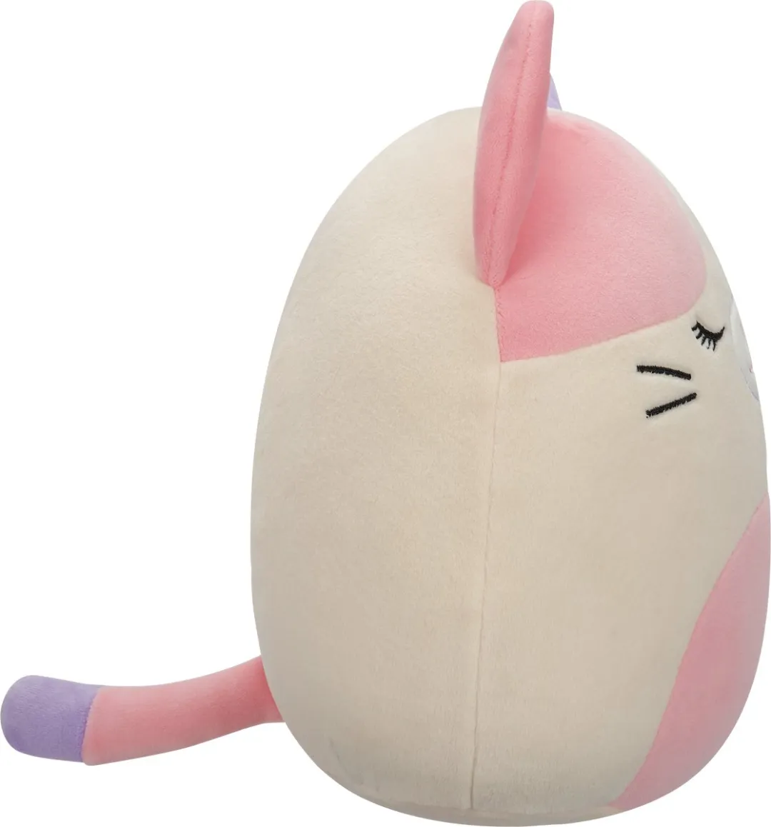 Squishmallows 19cm Plush Nell - Paars/Roze Kat