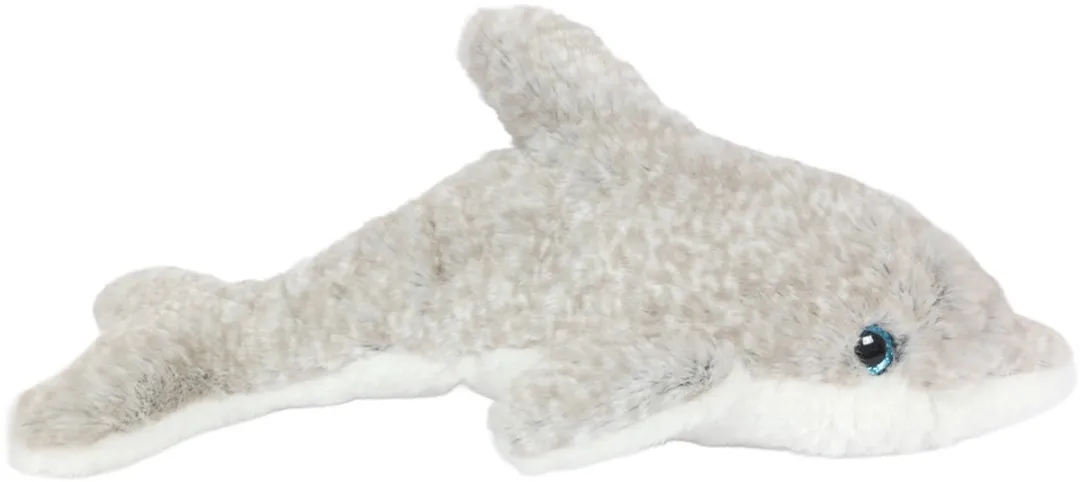 PIA Soft Toys Pluche Dolfijn 33cm - Crème/Wit