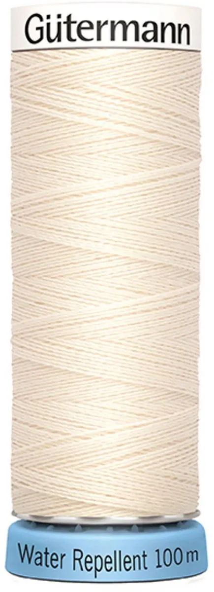 Gutermann Waterafstotend Garen 802 Creme