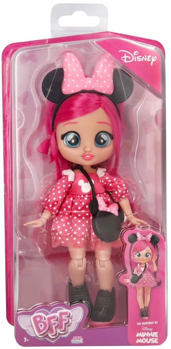 Imc Toys Cry Babies BFF Disney Minnie Mouse Speelfiguur 20cm - Multicolor