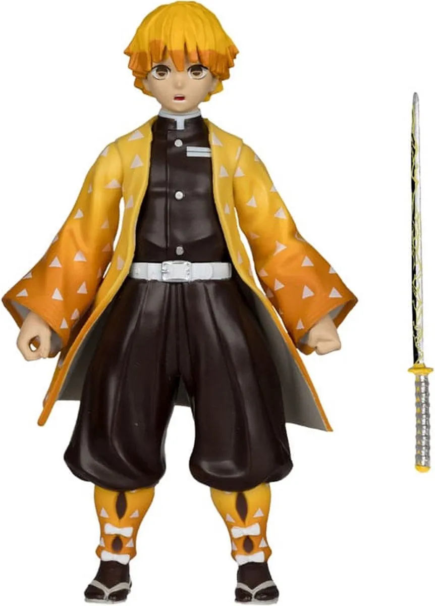 McFarlane Toys Demon Slayer Zenitsu Agatsuma Action Figure 13cm - Multicolor