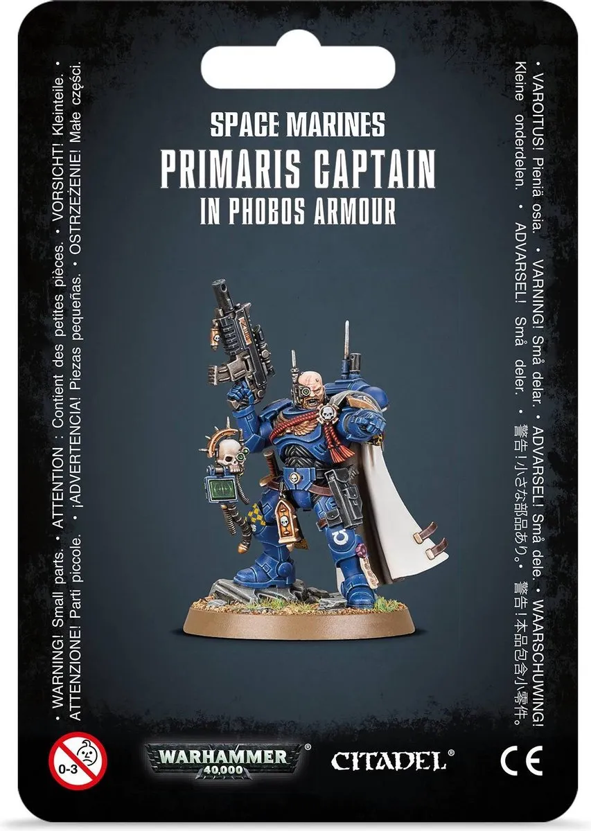 Games Workshop Warhammer 40.000 Space Marines Primaris Captain Phobos Armour SP-