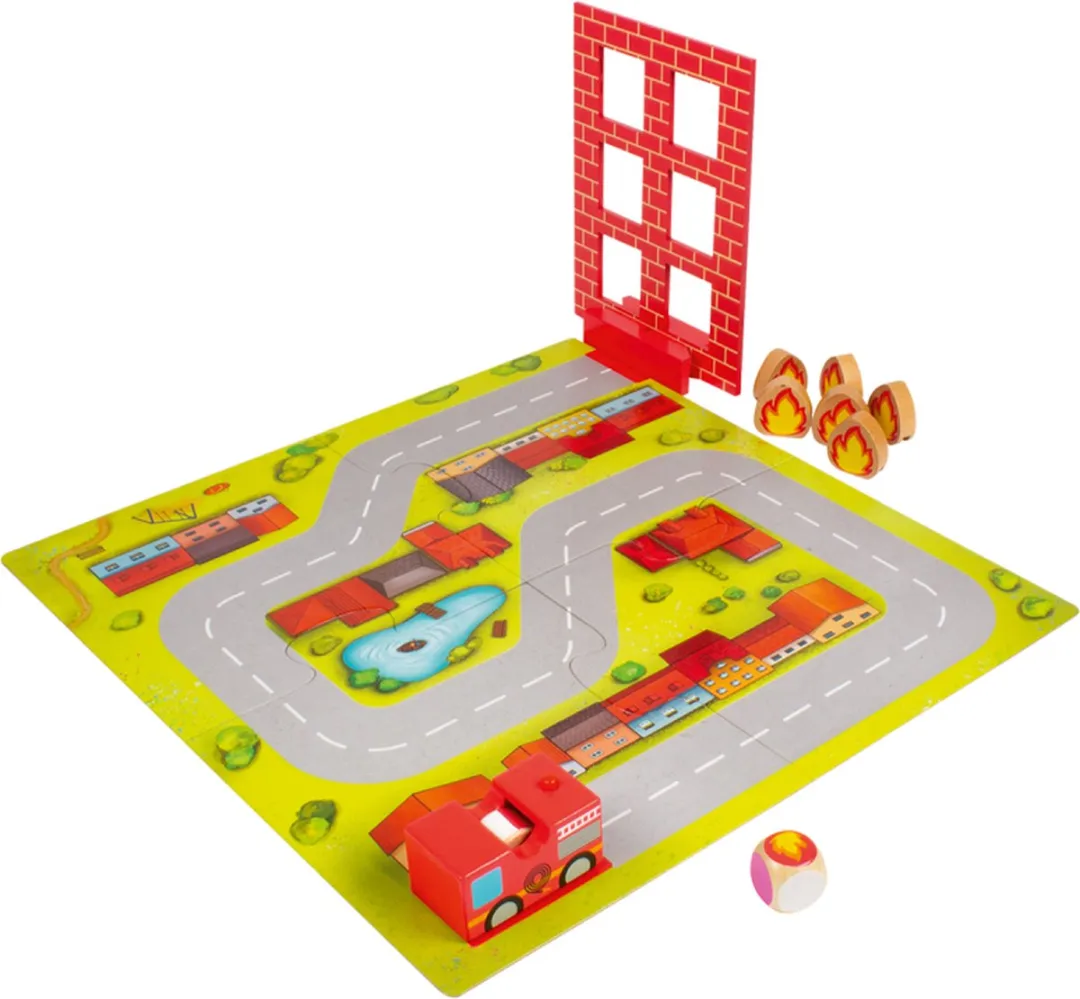 Beleduc Fire Alarm Houten Spel 22890 - Multicolor