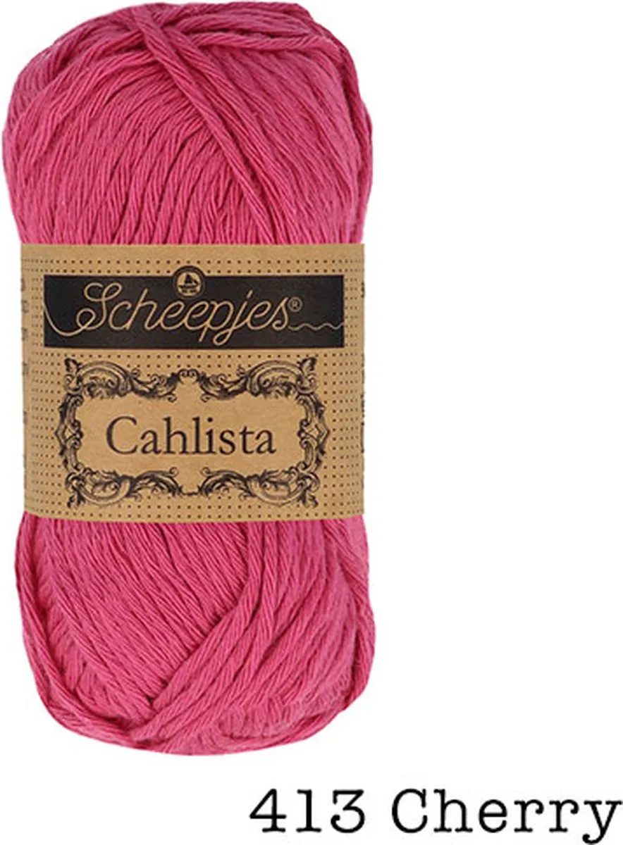 Scheepjes Cahlista Cherry - 1 Stuk