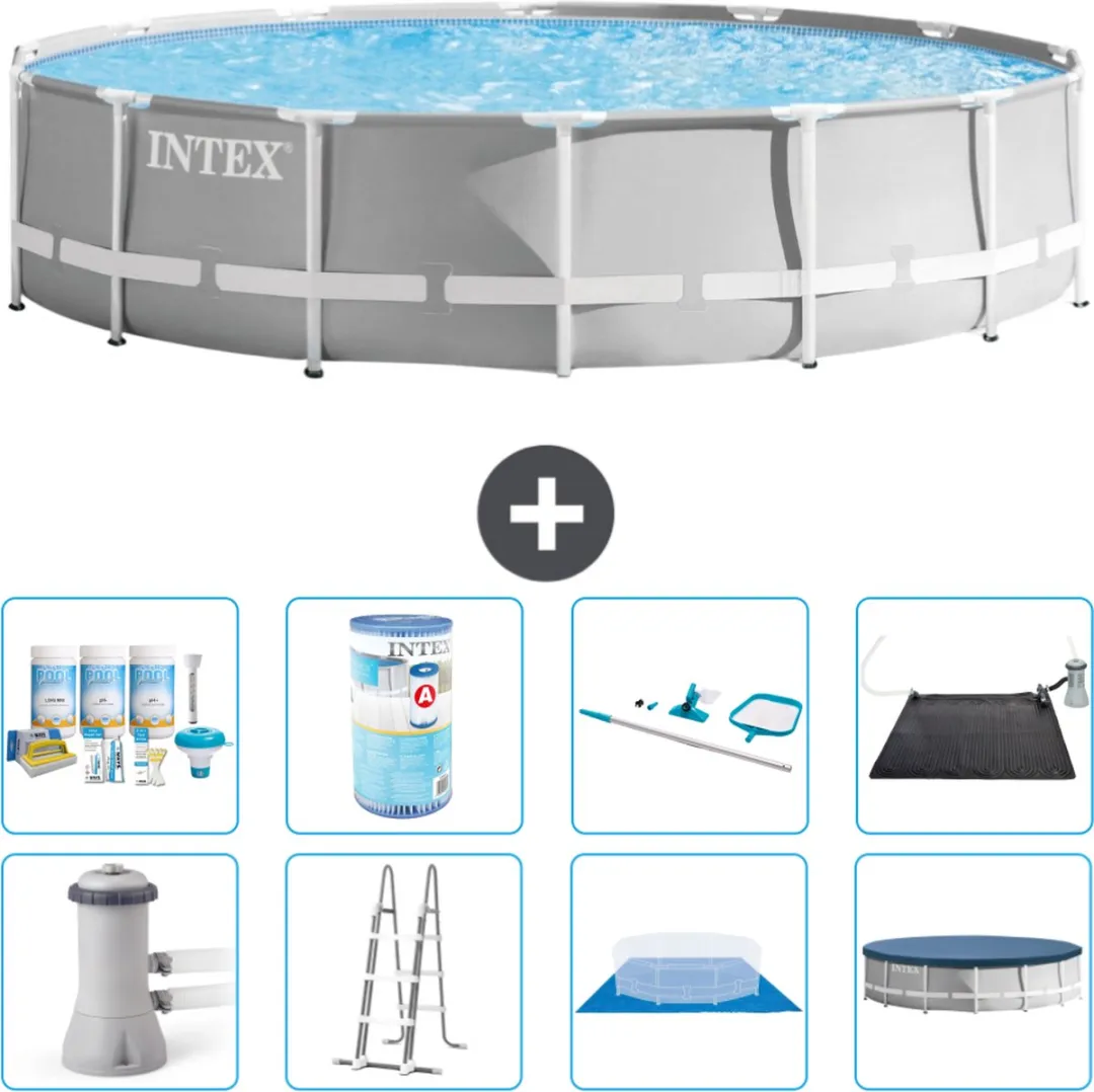 Intex Rond Prism Frame Zwembad 427x107cm