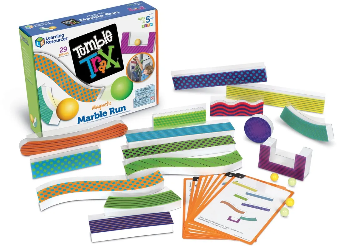 Learning Resources Tumble Trax Magnetische Knikkerbaan - 29 Onderdelen
