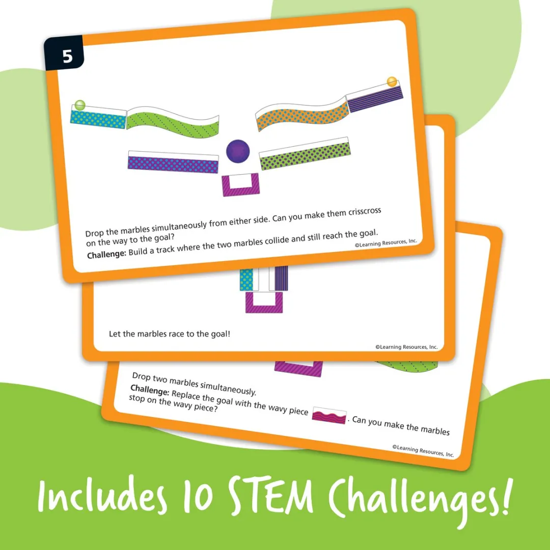 Learning Resources Tumble Trax Magnetische Knikkerbaan - 29 Onderdelen