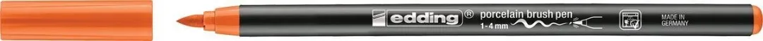 edding 4200 Porselein Brushpen Oranje