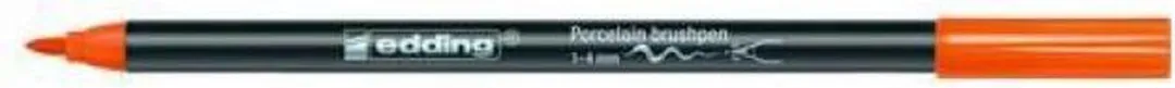 edding 4200 Porselein Brushpen Oranje