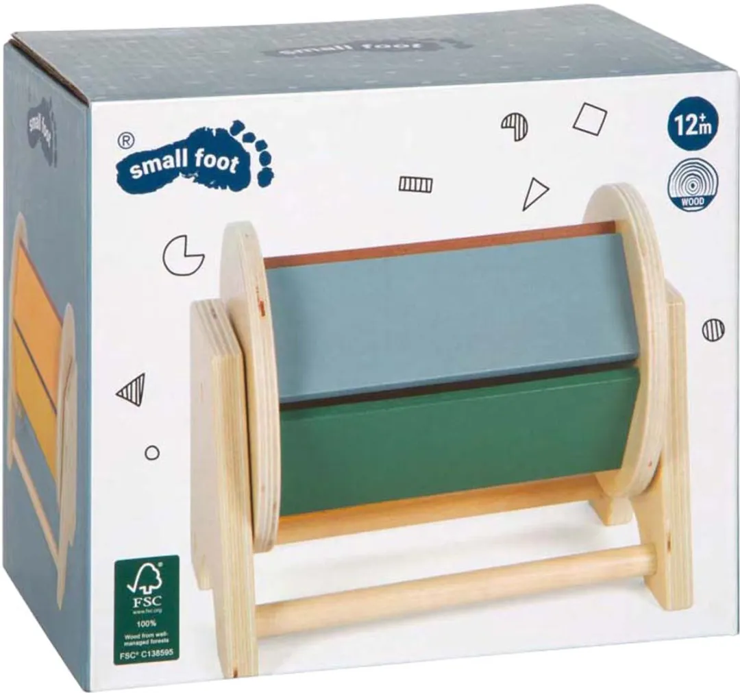 Small Foot Houten Montessori Draaiende Trommel 12742