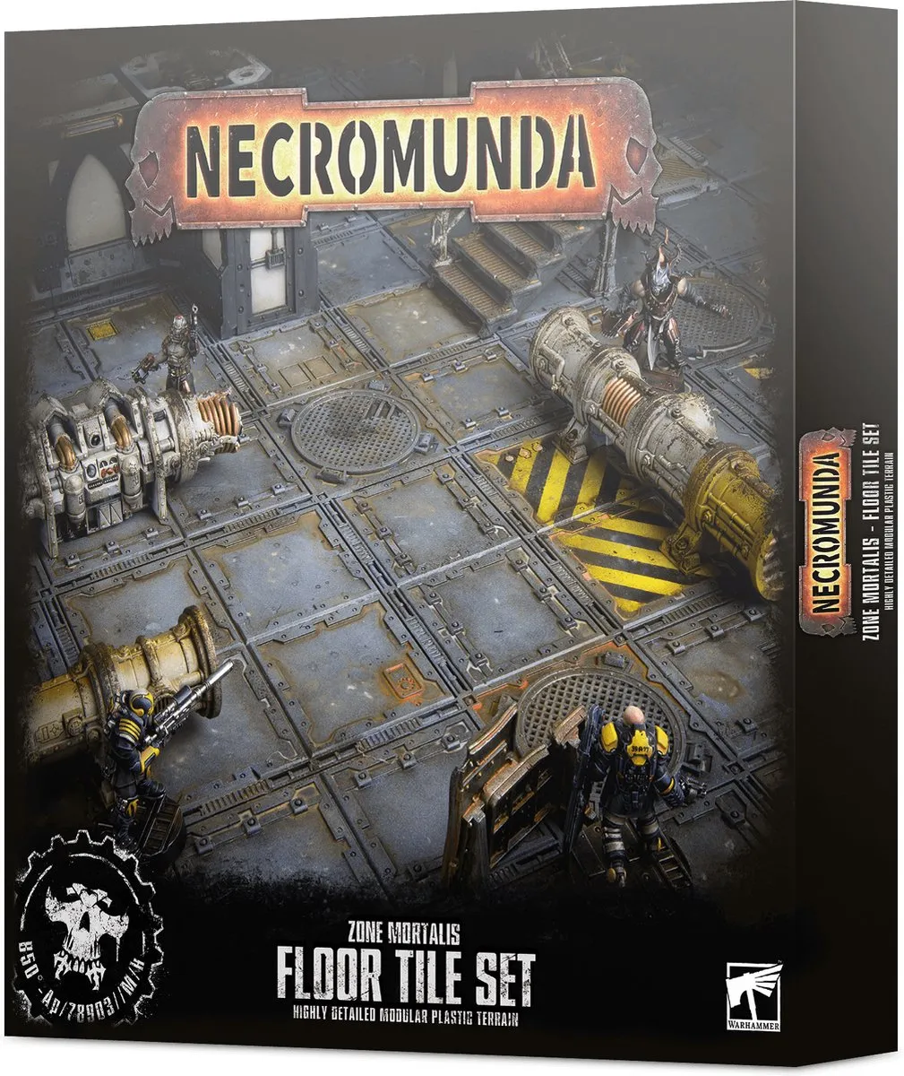 Games Workshop Necromunda Zone Mortalis Vloertegelset