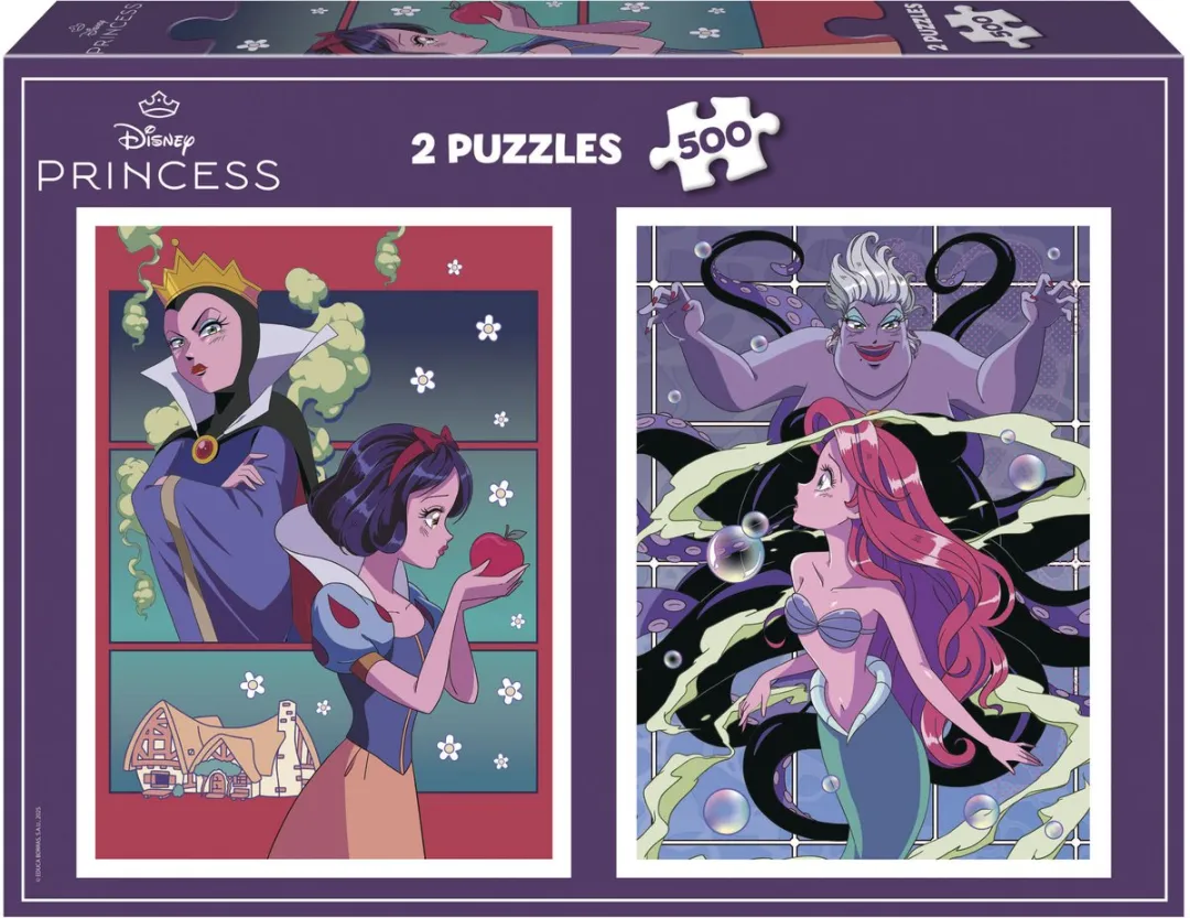 Educa Disney Villains & Princess 2500 Stuks Puzzel - Multicolor