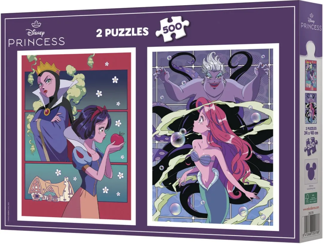 Educa Disney Villains & Princess 2500 Stuks Puzzel