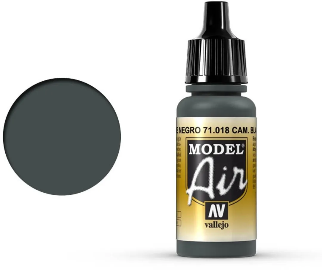 Vallejo Model Air Camouflage Black Green Acrylverf 17ml