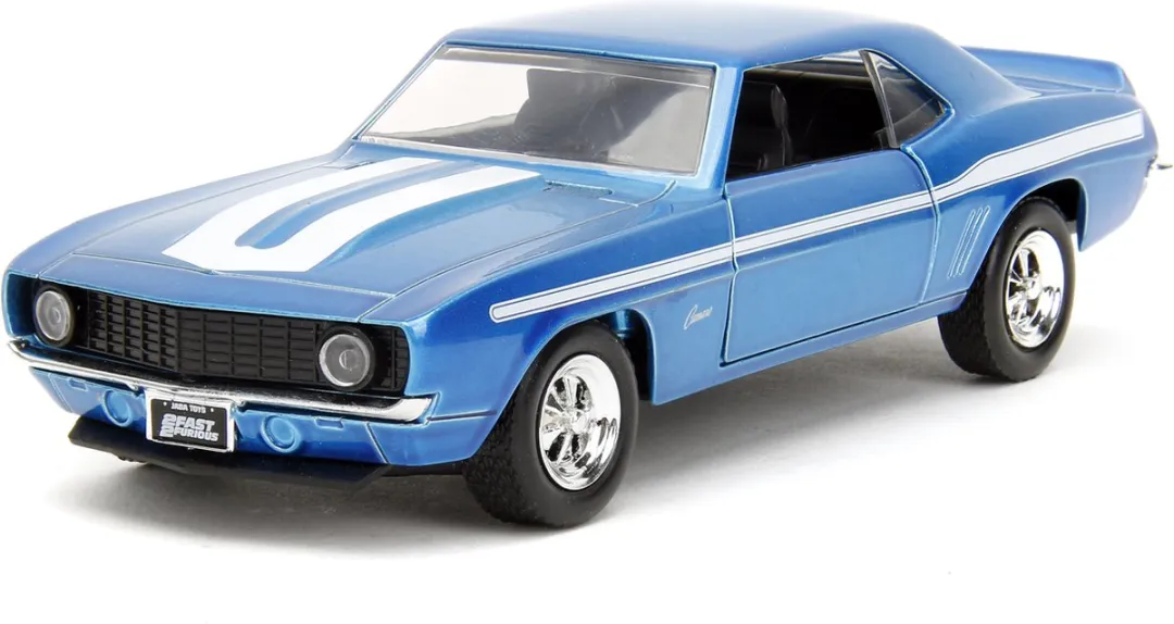 Jada Toys Fast & Furious Twin Pack 1:32 Wave 2 - Zwart/Blauw