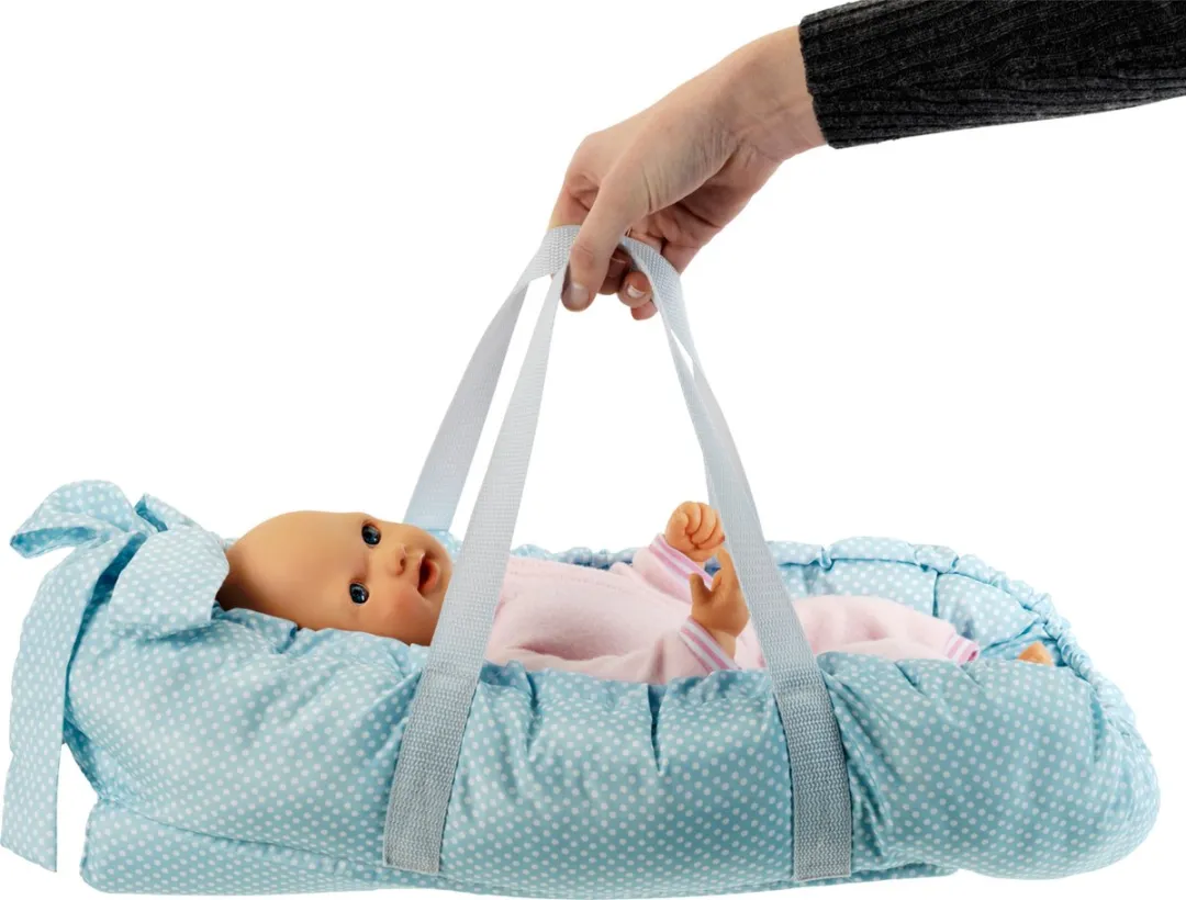 Klein Toys Baby Coralie Verschoon- en Draagnest - Blauw