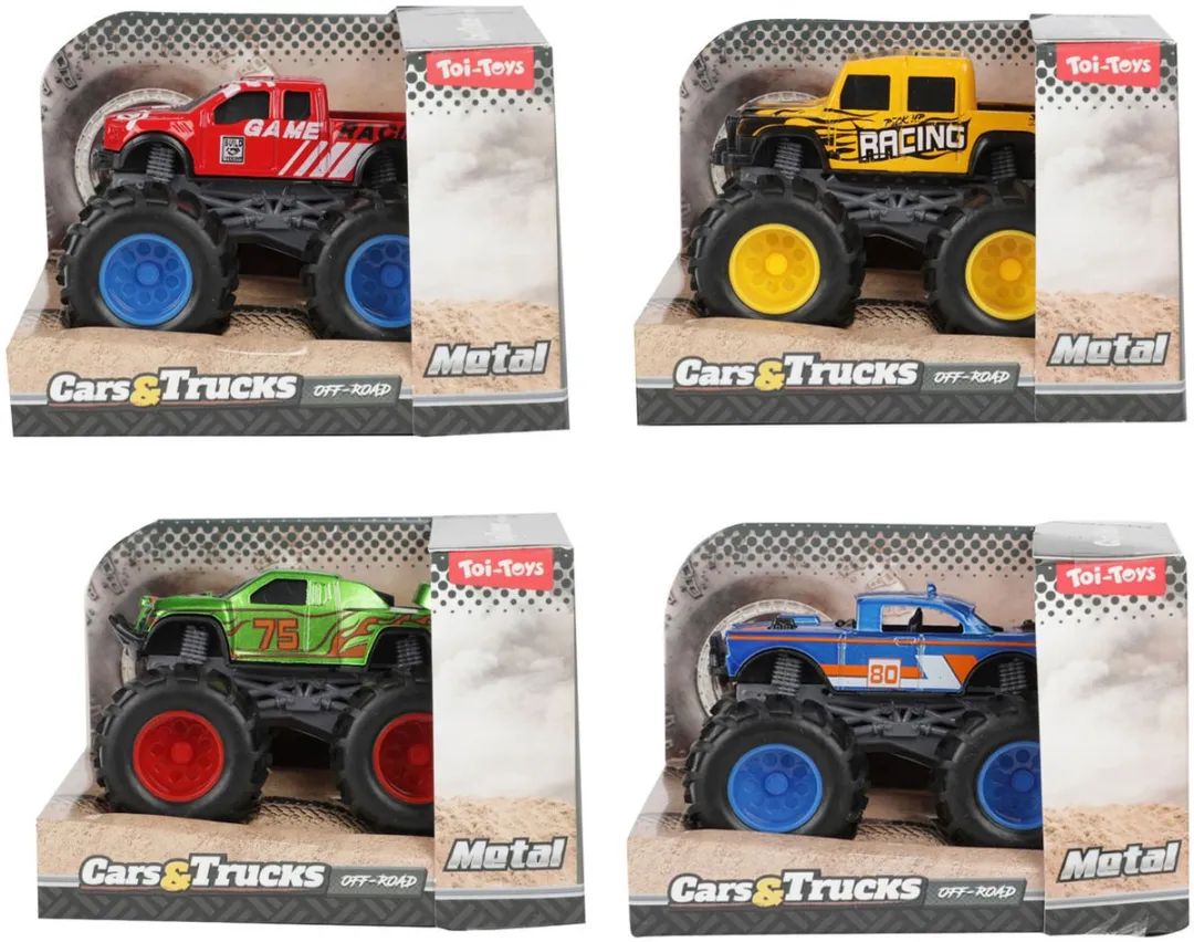 Toi-Toys Cars & Trucks Power 8 Monster Truck - Assorti
