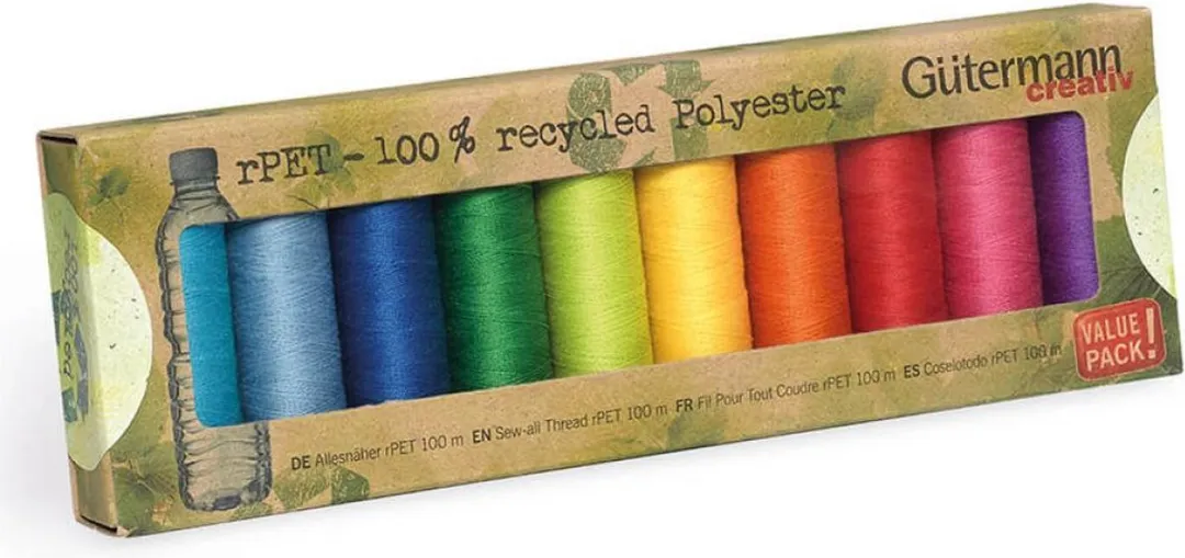 Gutermann Naaigarenset rPET 10x100m