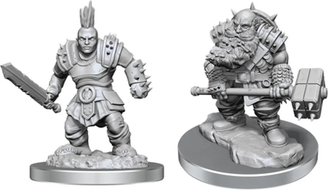 Wizkids D&D Nolzur's Marvelous Miniatures Duergar Fighters