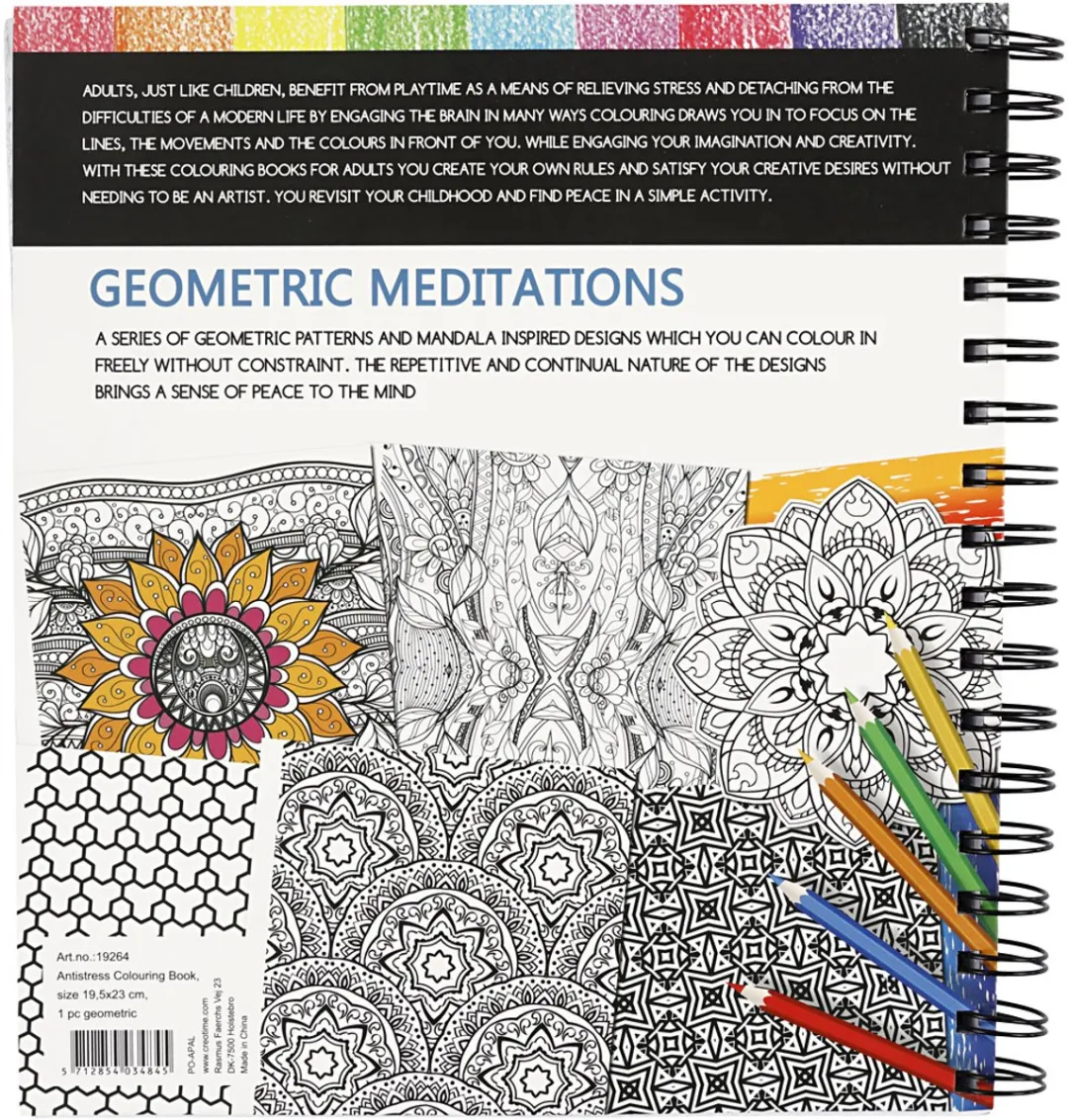 Creativ Company Geometric Meditations Kleurboek