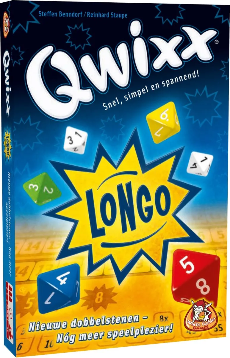 White Goblin Games Qwixx Longo Dobbelspel - 6 Dozen
