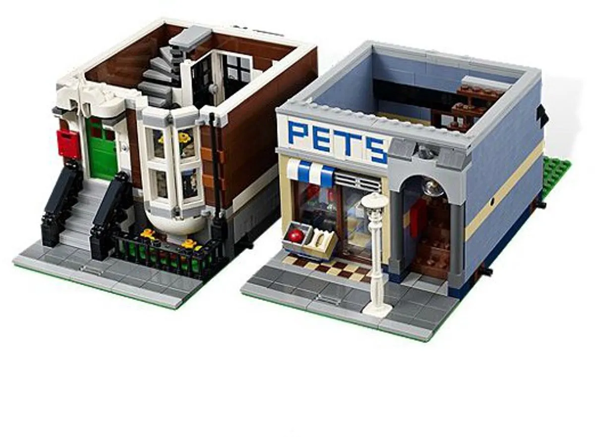 LEGO Dierenwinkel 10218 - 2032 Stukken - 4 Minifiguren
