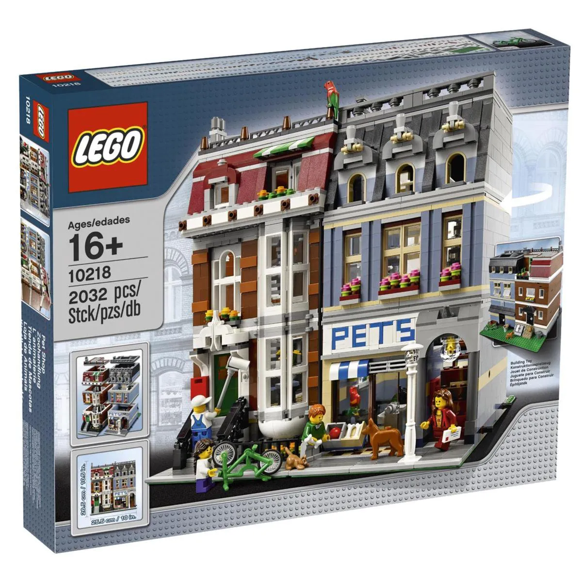 LEGO Dierenwinkel 10218 - 2032 Stukken - 4 Minifiguren - afbeelding 6 van 6