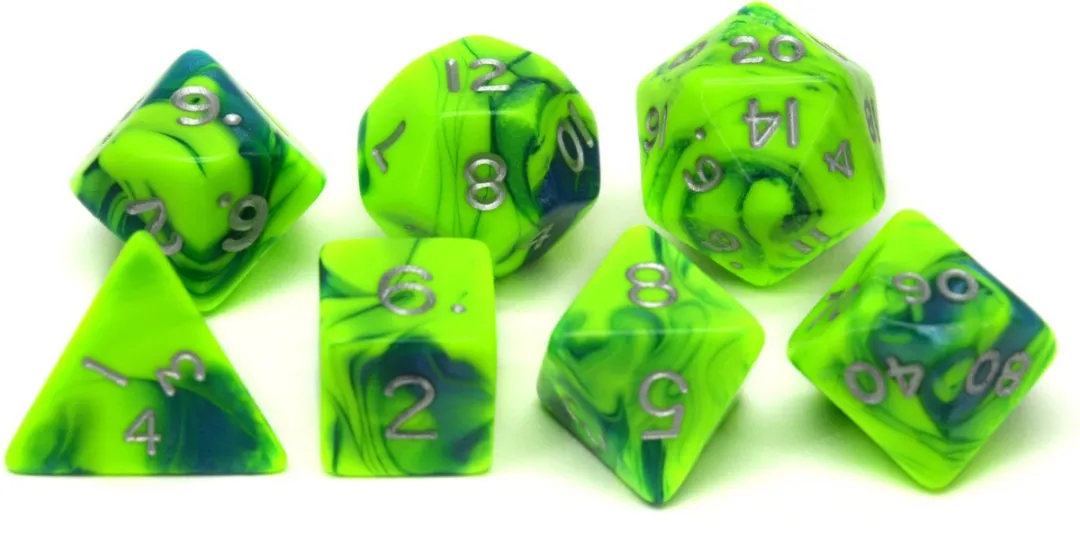 HOT Games Jumbo Dobbelstenen Set Multicolor