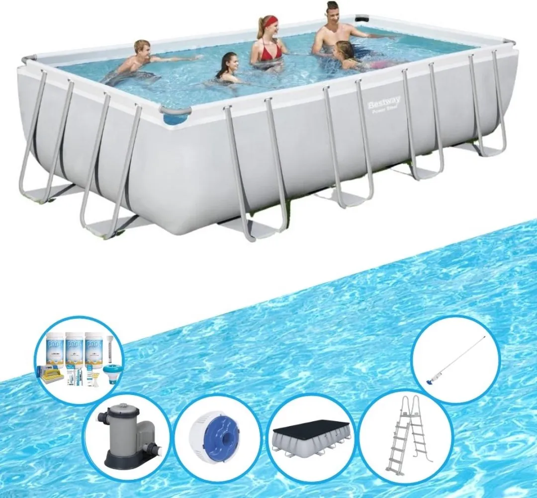 Bestway Power Steel Zwembadset 549x274x122cm