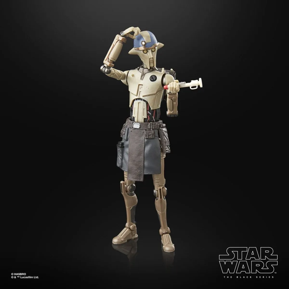 Hasbro Star Wars Ahsoka Black Series Professor Huyang - Staand Figuur - 15cm - Multi - afbeelding 6 van 6
