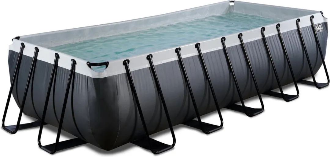EXIT Toys Zwembad Black Leather 540x250x122cm - 13.465L - Zwart