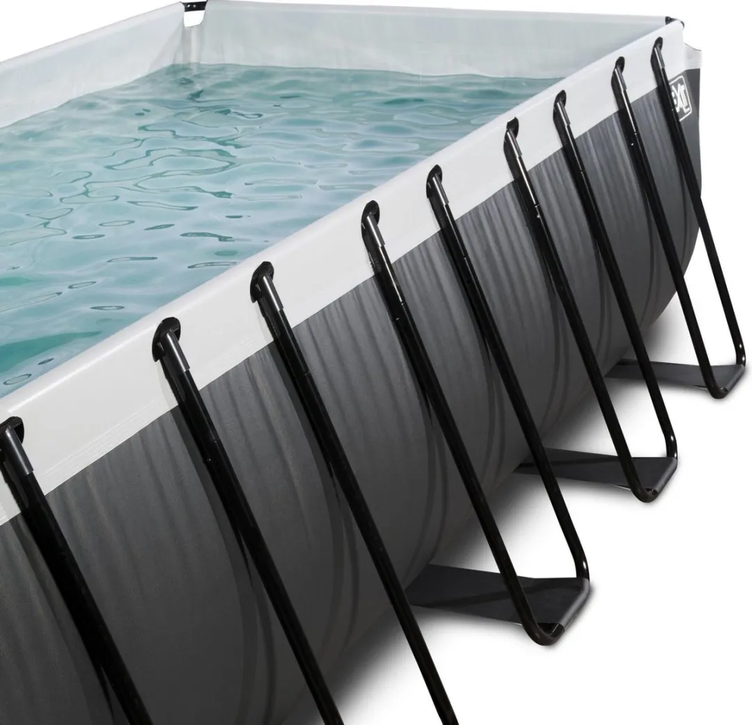EXIT Toys Zwembad Black Leather 540x250x122cm - 13.465L - Zwart