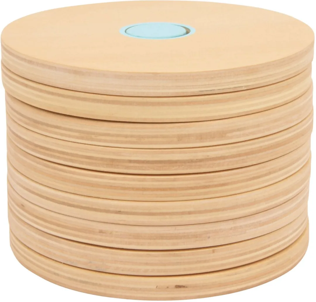 Small Foot Logisteck Houten Stapelspel - 9-delig - Multicolor