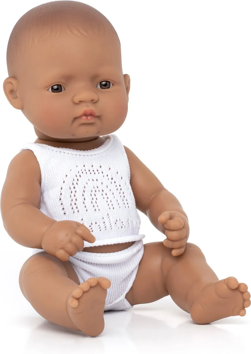 Miniland Babypop Latijns-Amerikaans Meisje 32cm