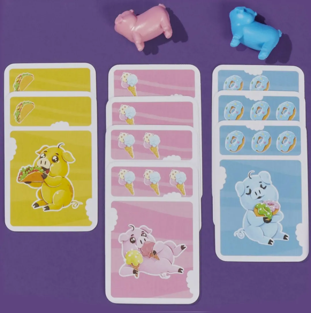Hasbro Gaming Piggy Piggy Kaartspel - 2-6 Spelers - afbeelding 6 van 6